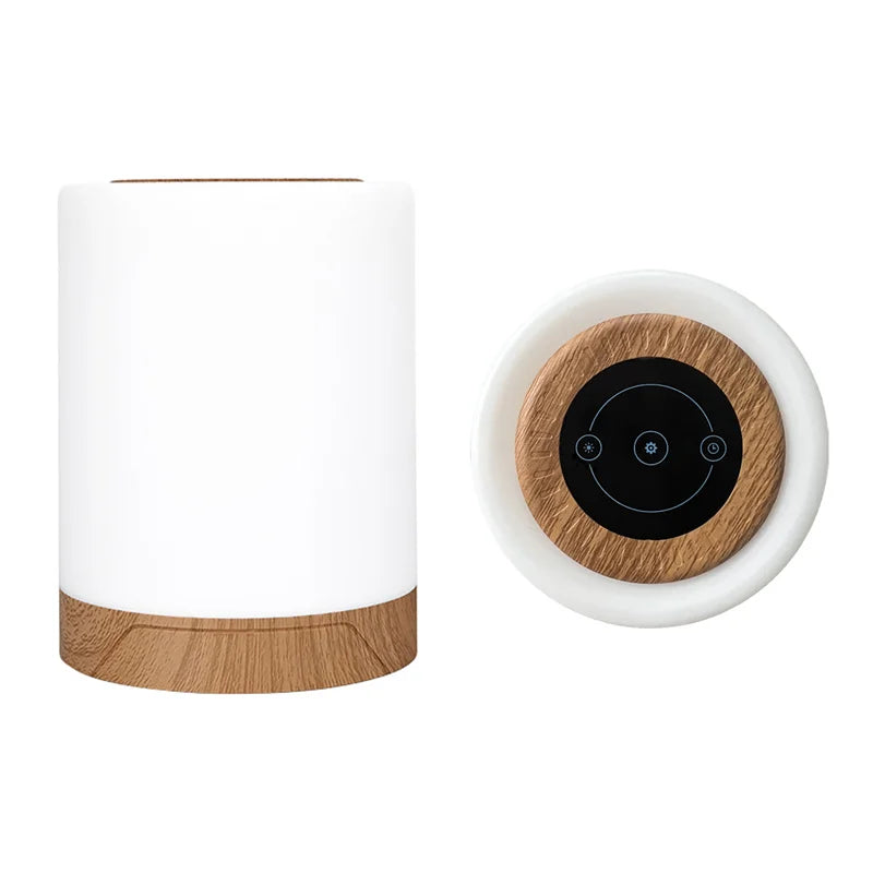 Smart LED Night Light, Portable Touch Control Table Lamp, USB Rechargeable