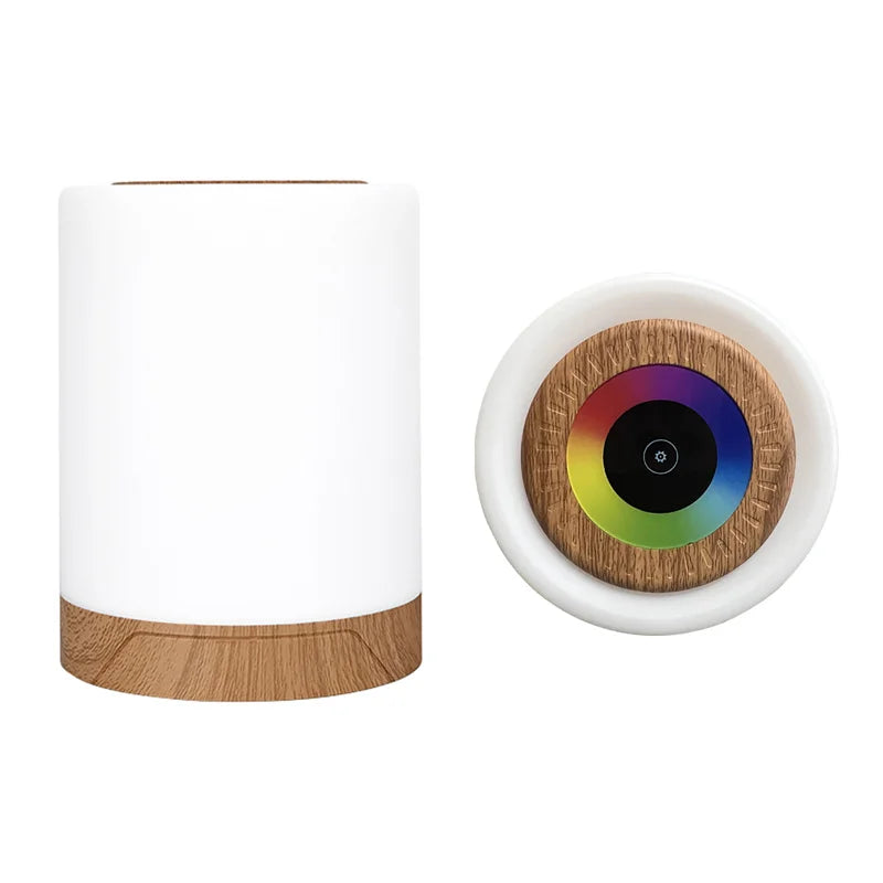 Smart LED Night Light, Portable Touch Control Table Lamp, USB Rechargeable