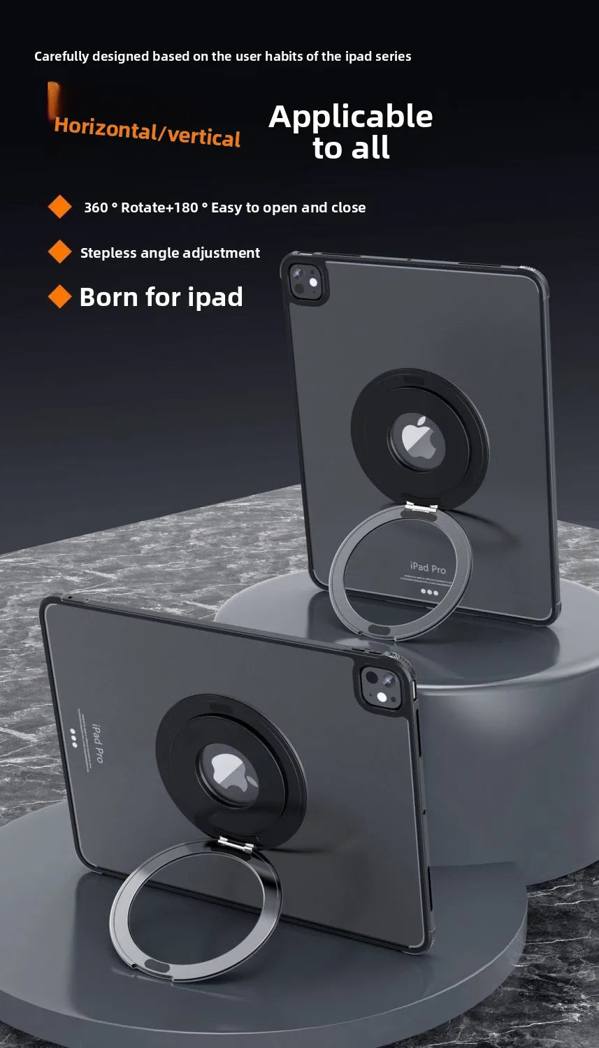 Tablet Magnetic Ring Stand | Foldable Portable, Ultra-Thin & 360° Rotation