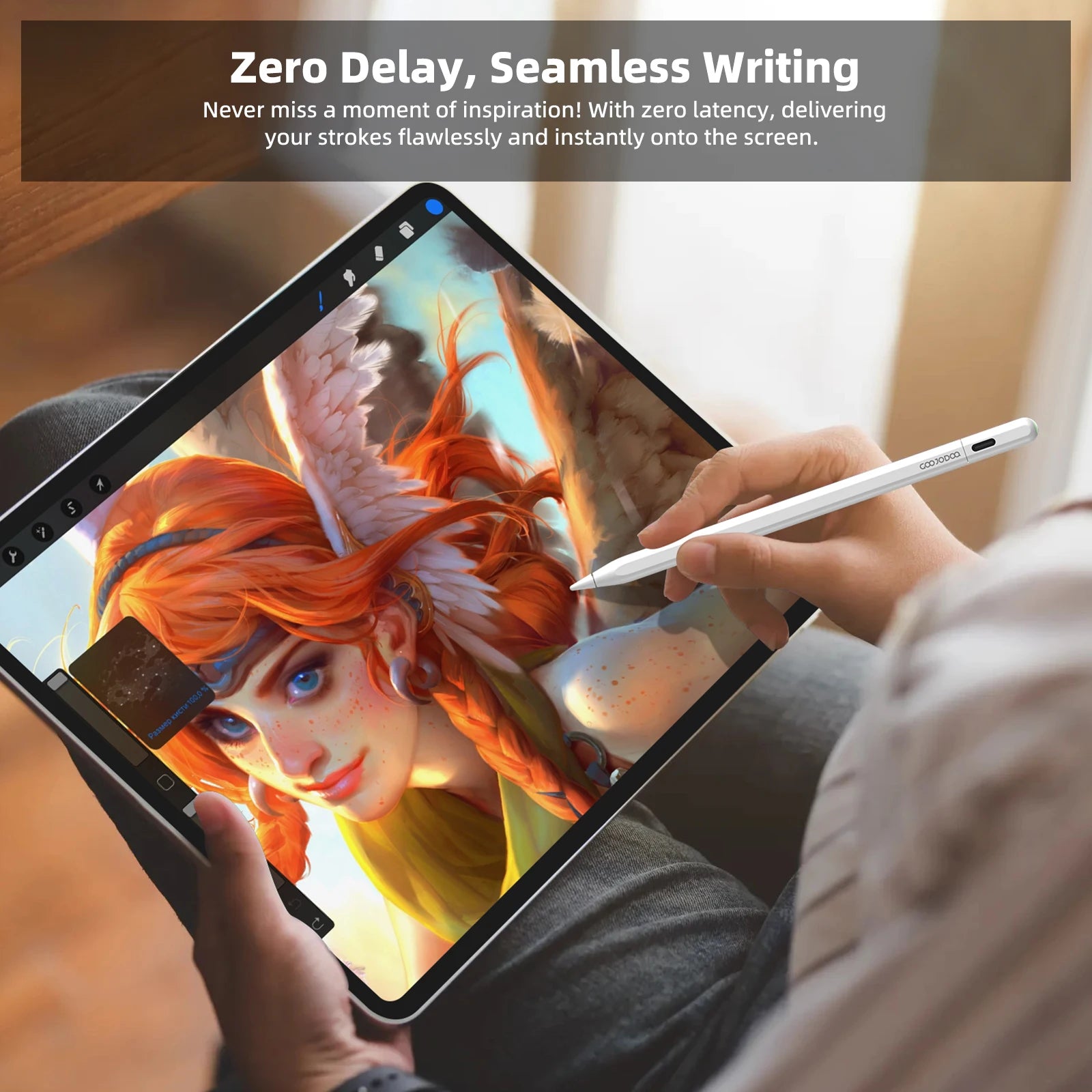 GOOJODOQ GD14 Stylus Pen For Apple Pencil 2 iPad Pencil with IPad Find