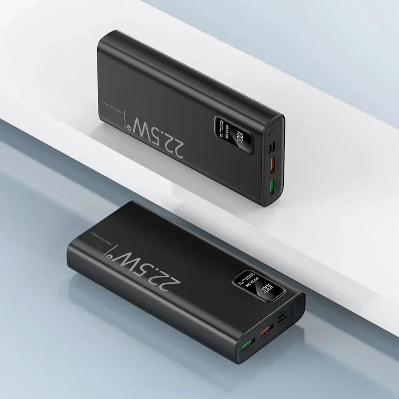 Large Capacity 20000mAh Power Bank 120W Fast Charger For iPhone Samsung