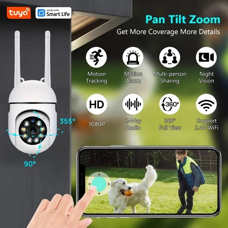 Smart 2.4G WiFi Indoor Camera Smart Home Security Video Surveillance Supprt