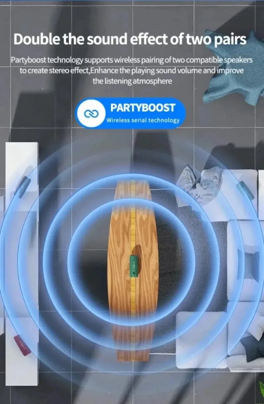 Portable Flip6 Bluetooth Speaker Multi-Function TWS Audio Caixa De Som