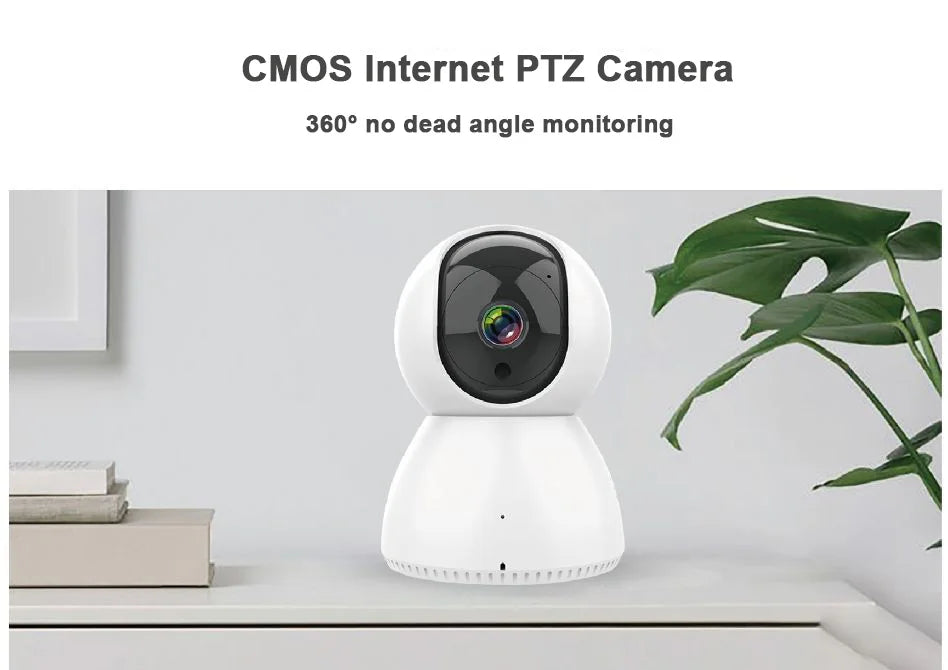 Smart Camera 1080P 360 Angle WiFi Night Vision Webcam Video IP Camera Baby
