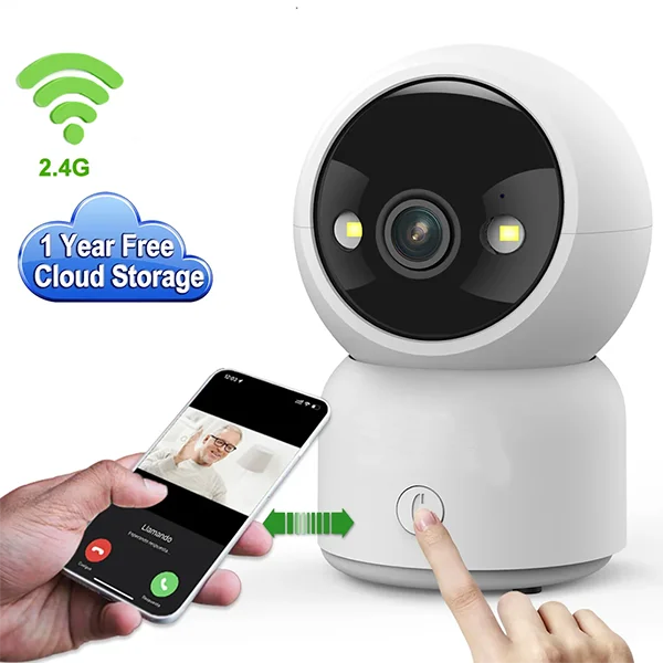 Smart Camera HD Security Surveillance 2.4GHz Indoor Monitoring Baby Night