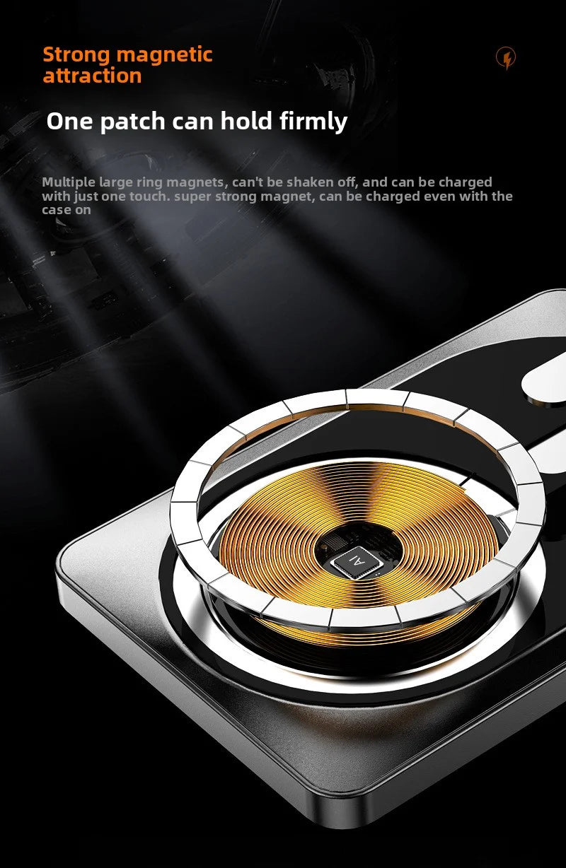 For Apple Watch 10000mAh Wireless Power Bank Magnetic With Stand