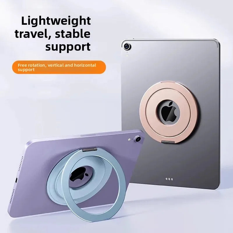 Tablet Magnetic Ring Stand | Foldable Portable, Ultra-Thin & 360° Rotation