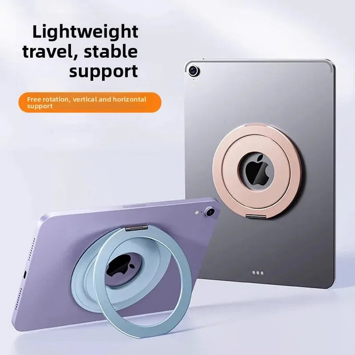 Tablet Magnetic Ring Stand | Foldable Portable, Ultra-Thin & 360° Rotation