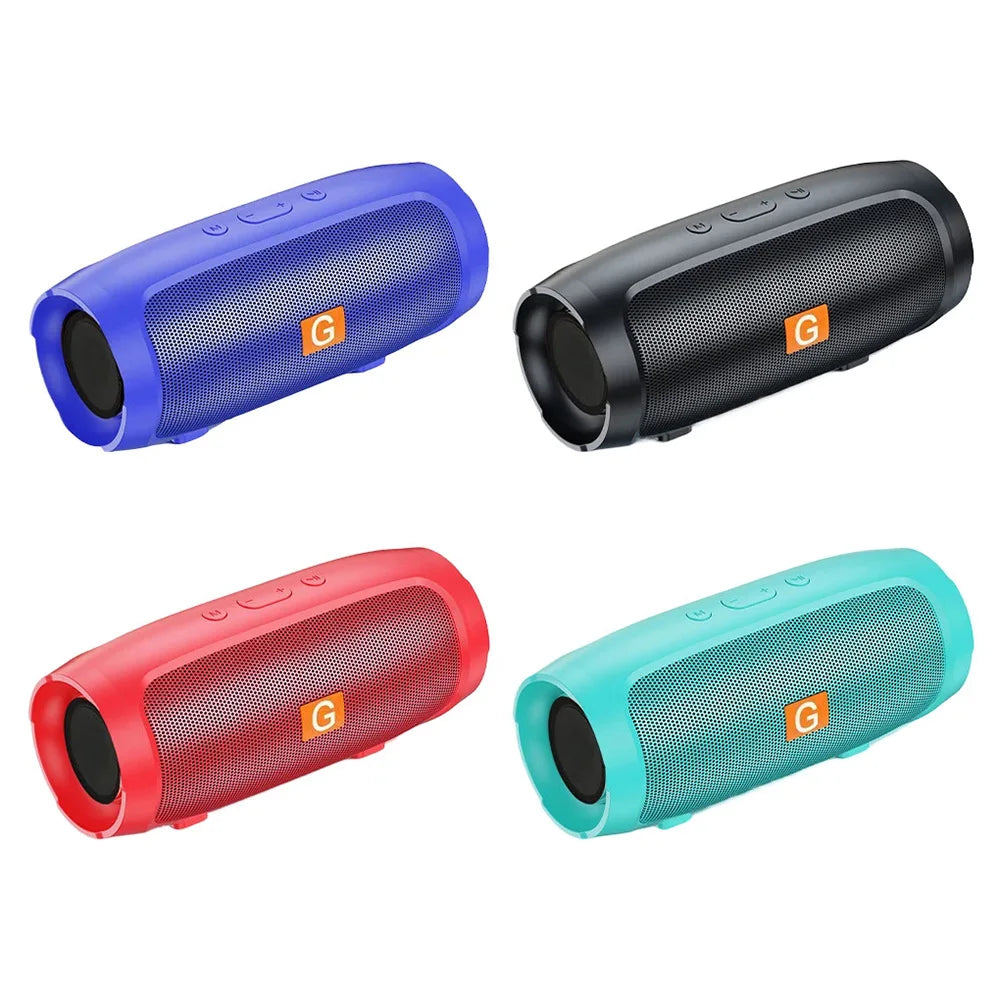 Portable Wireless Speaker,  Dual Speakers, Wireless Connection Between