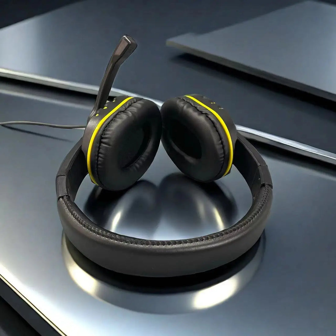7260 Wired Headphones with Microphone，Suitable for work