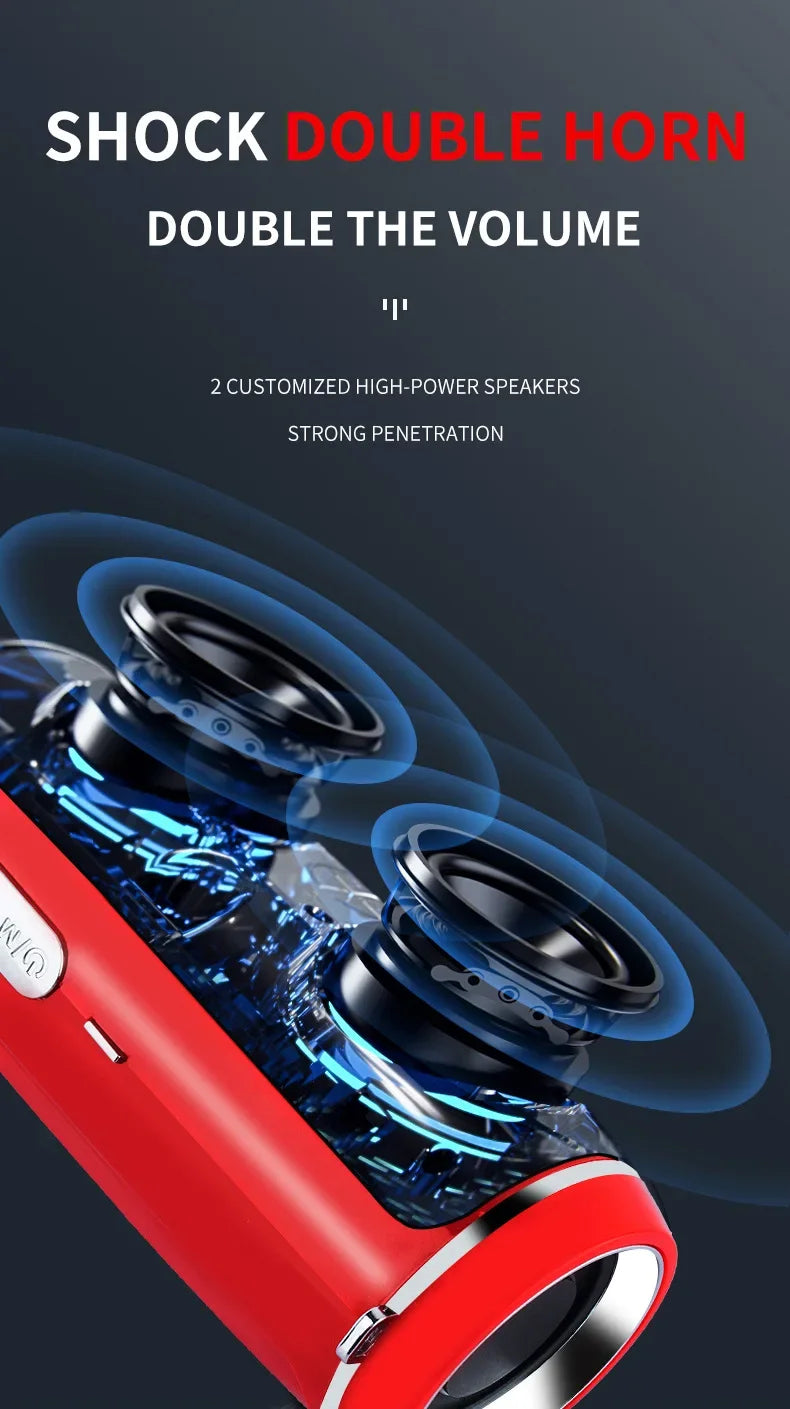 Portable Bluetooth Speakers Mini Wireless High Fidelity Surround Sound