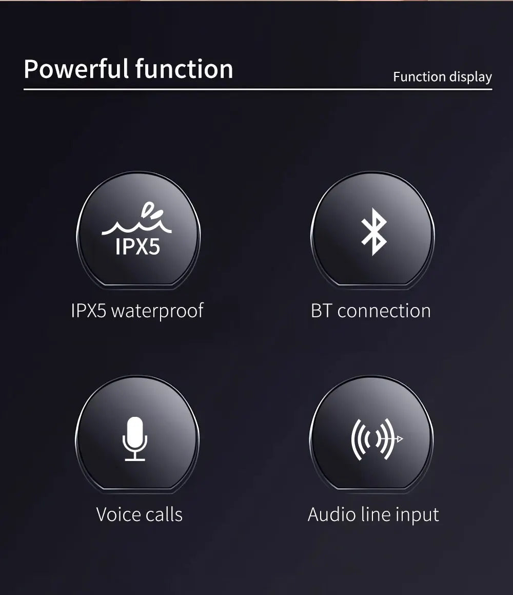 Speaker TG506 Portable Mini Wireless Soundbar Bluetooth 5.0 Outdoor Indoor