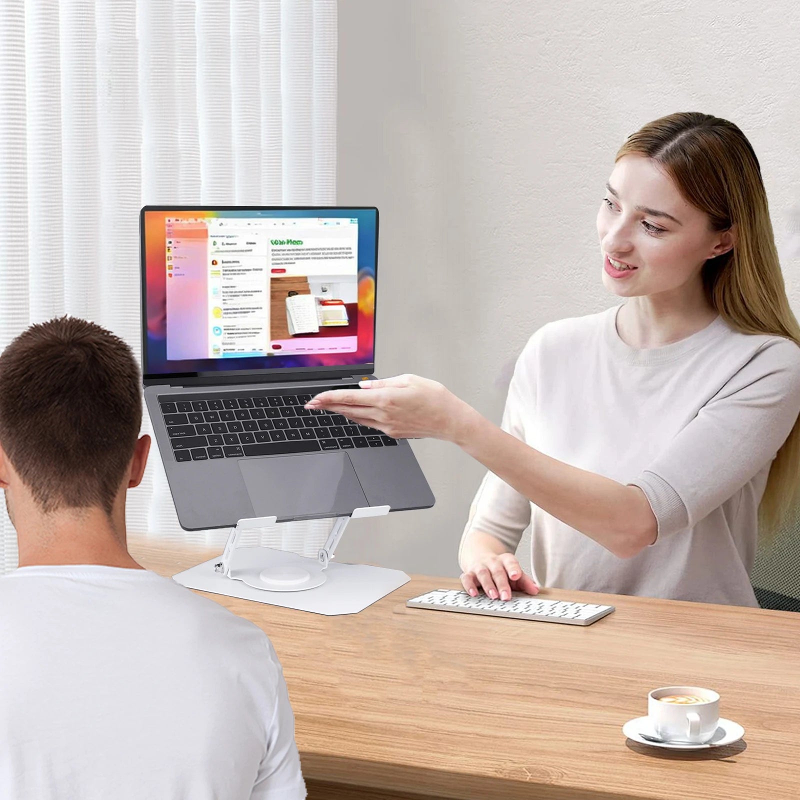 Foldable Laptop Stand Adjustable Tablet Holder for Laptop Tablet