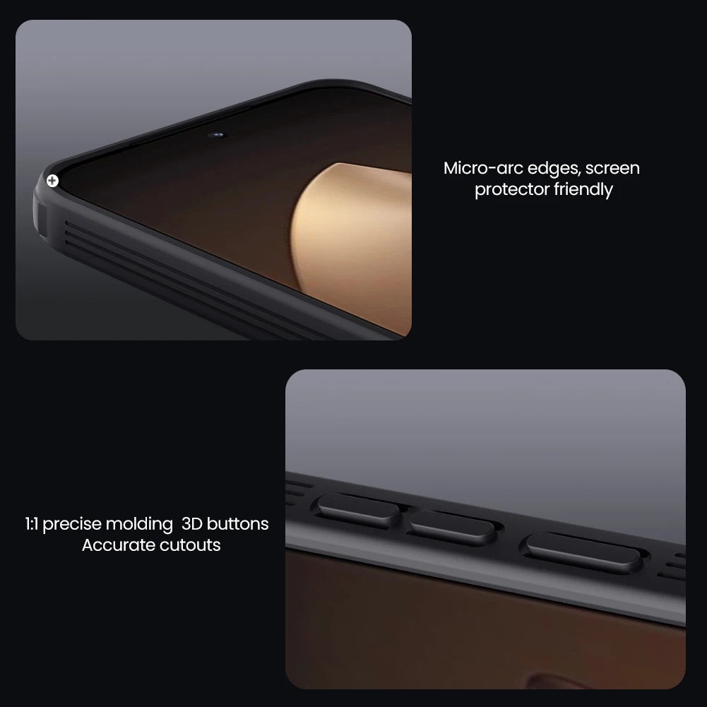 Nillkin For Xiaomi 15T Pro / Xiaomi 15T Case TPU+PC Lens Slider Function