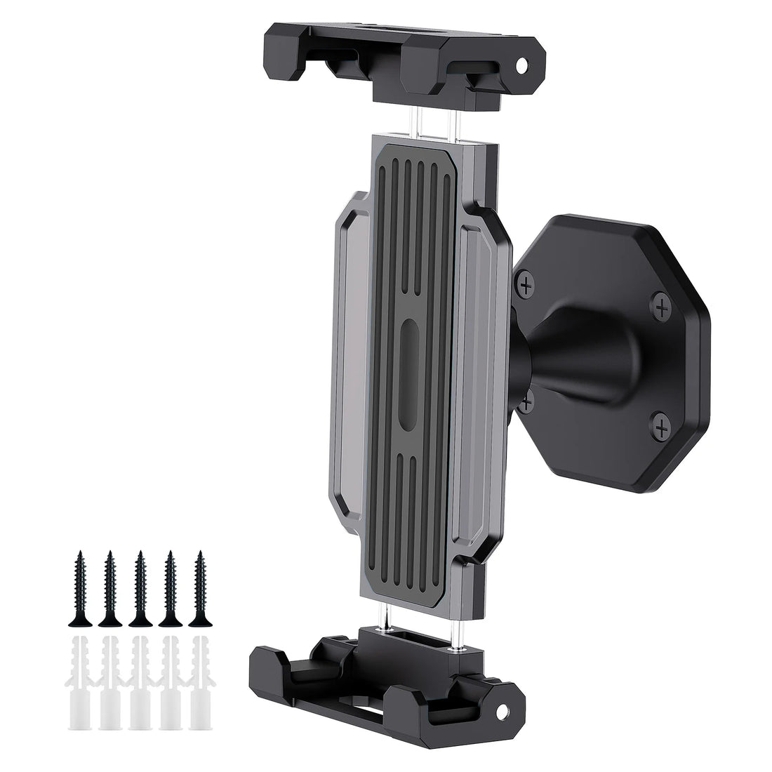 Tablet Wall Mount, 360° Rotation Tablet Holder Stand, Sturdy Base