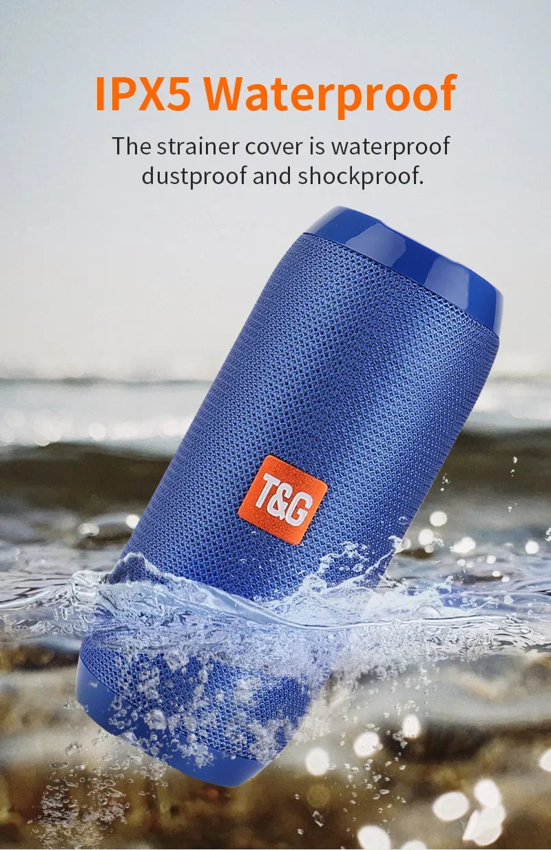 Portable Speaker Wireless  Bluetooth-compatible Subwoofer Outdoor