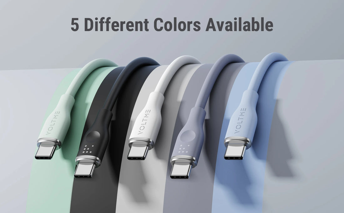 VOLTME PD 60W USB C TO USB Type C Cable 3A Fast Charging Cable QC 4.0