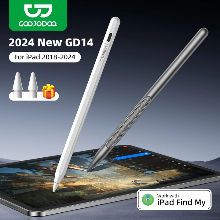 GOOJODOQ GD14 Stylus Pen For Apple Pencil 2 iPad Pencil with IPad Find