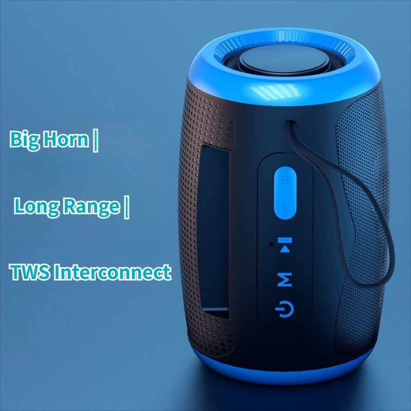 Portable Speaker Wireless Bluetooth Speakers with 5.3 Stereo FM/SD/USB