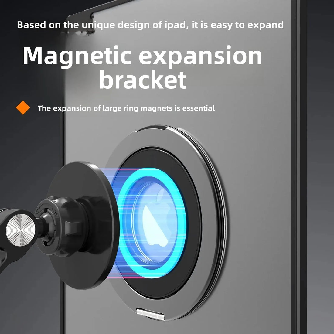 Tablet Magnetic Ring Stand | Foldable Portable, Ultra-Thin & 360° Rotation