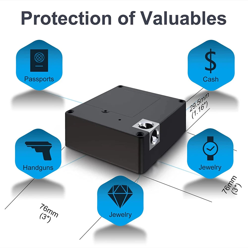 Smart Home Drawer Electronic Lock Hidden DIY Wooden Cabinet Smart Door