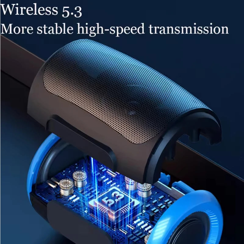 Portable Speaker Wireless Bluetooth Speakers with 5.3 Stereo FM/SD/USB