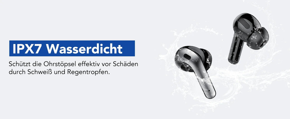 Wireless Earphones with Bluetooth 5.3, Quad-Mic Call Noise Reduction