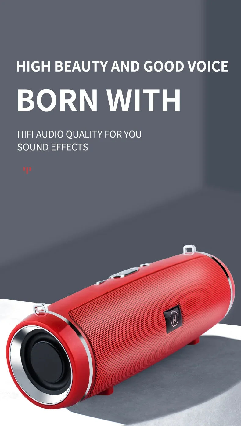 Portable Bluetooth Speakers Mini Wireless High Fidelity Surround Sound