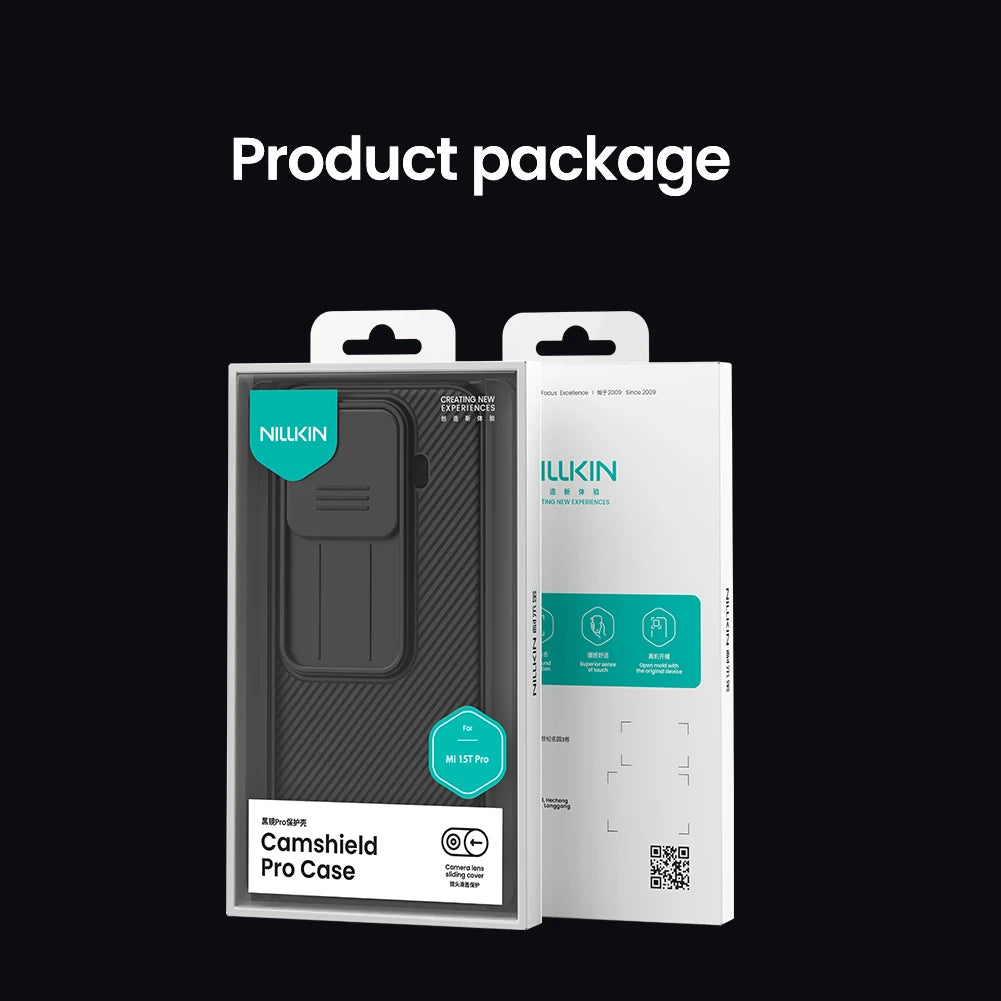 Nillkin For Xiaomi 15T Pro / Xiaomi 15T Case TPU+PC Lens Slider Function