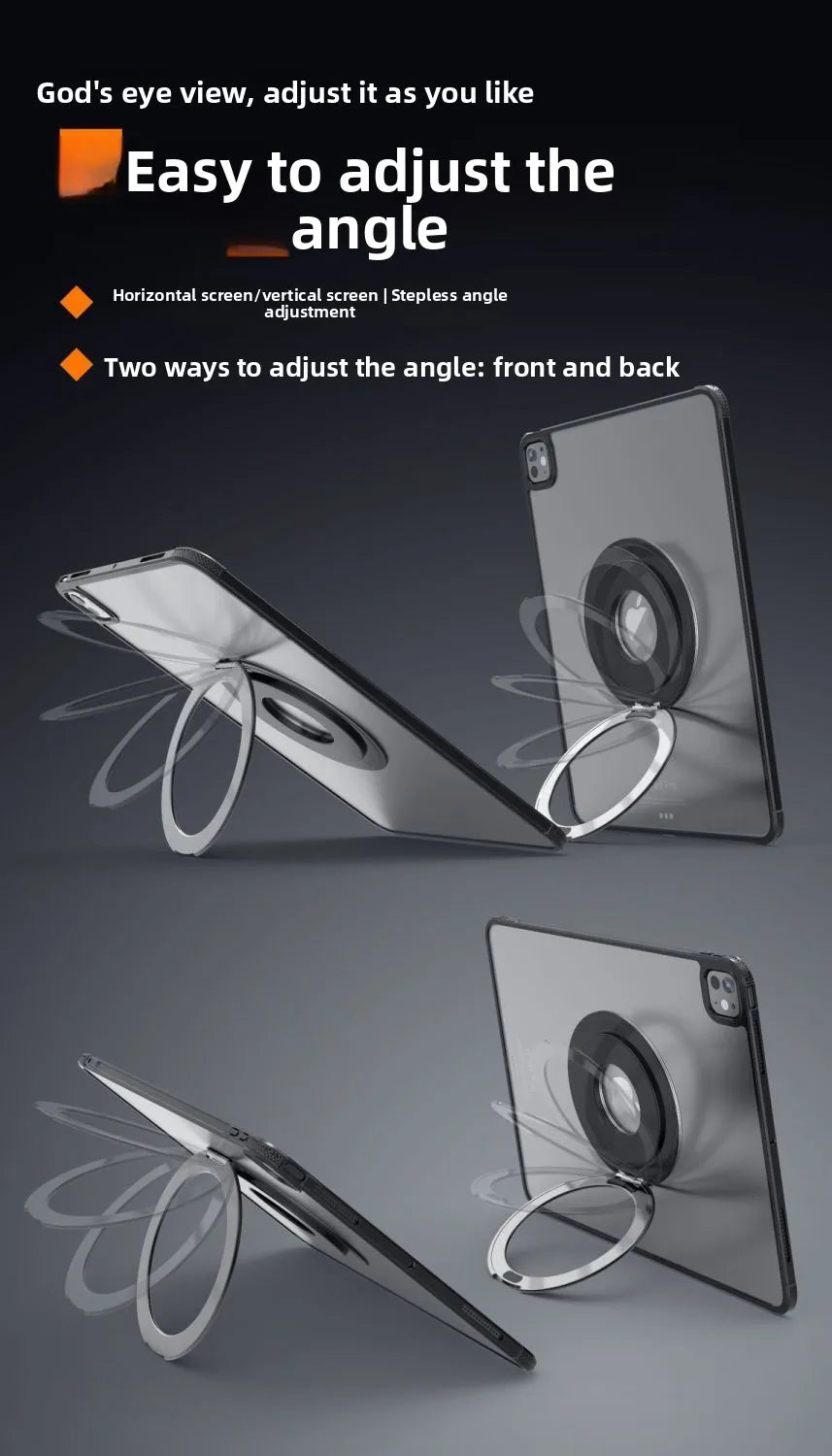 Tablet Magnetic Ring Stand | Foldable Portable, Ultra-Thin & 360° Rotation