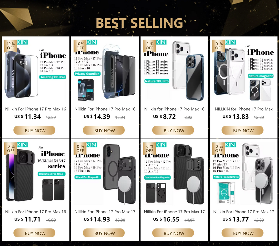 Nillkin For  iPhone 17 Pro Max 17 Air 16 Pro Max 16 Plus H+Pro AR 9H