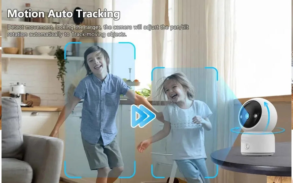 Smart Camera HD Security Surveillance 2.4GHz Indoor Monitoring Baby Night