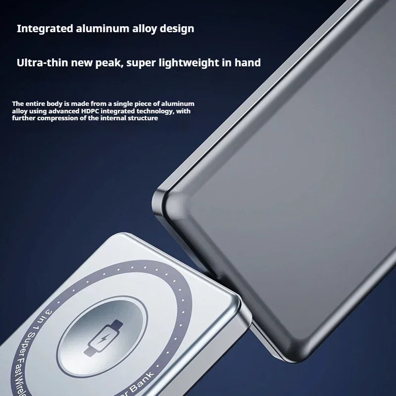 Universal 50000mAh Magnetic Power Bank with PD20W Fast Charge