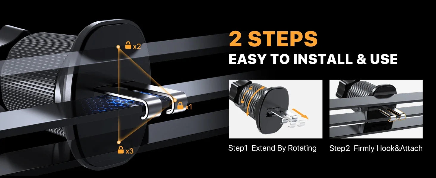 Car Phone Holder Phone Holders for Your Car with Metal Hook Clip Air Vent Cell