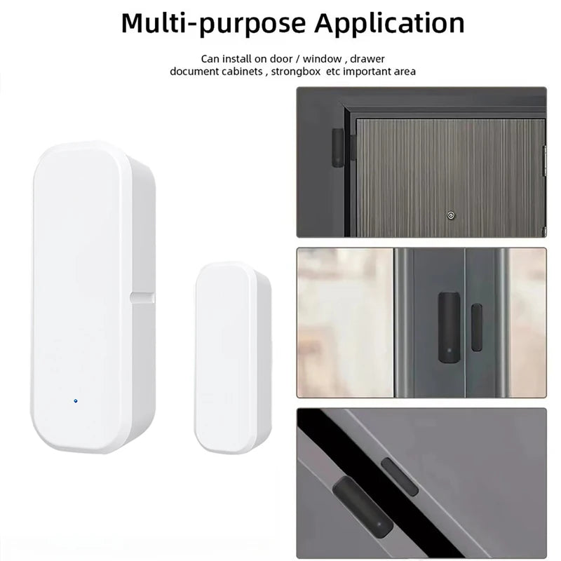 Smart Life App WiFi Door Sensor Window Sensor Open/Close Detector Security