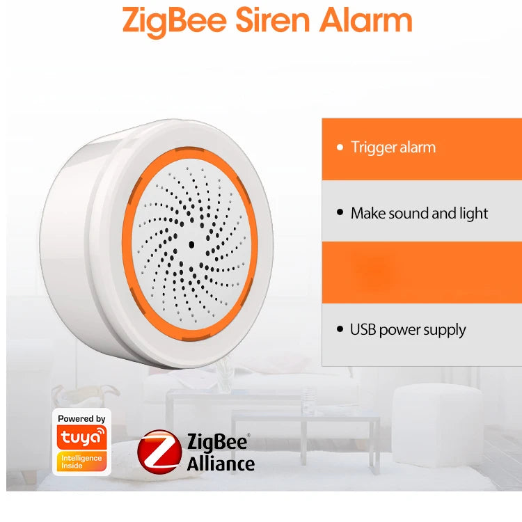 Smart Siren Alarm For Home Security