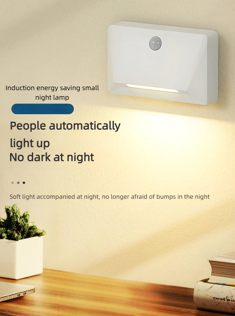 Smart Motion Activated Wall Light - 2200mAh USB-C Fast Charge