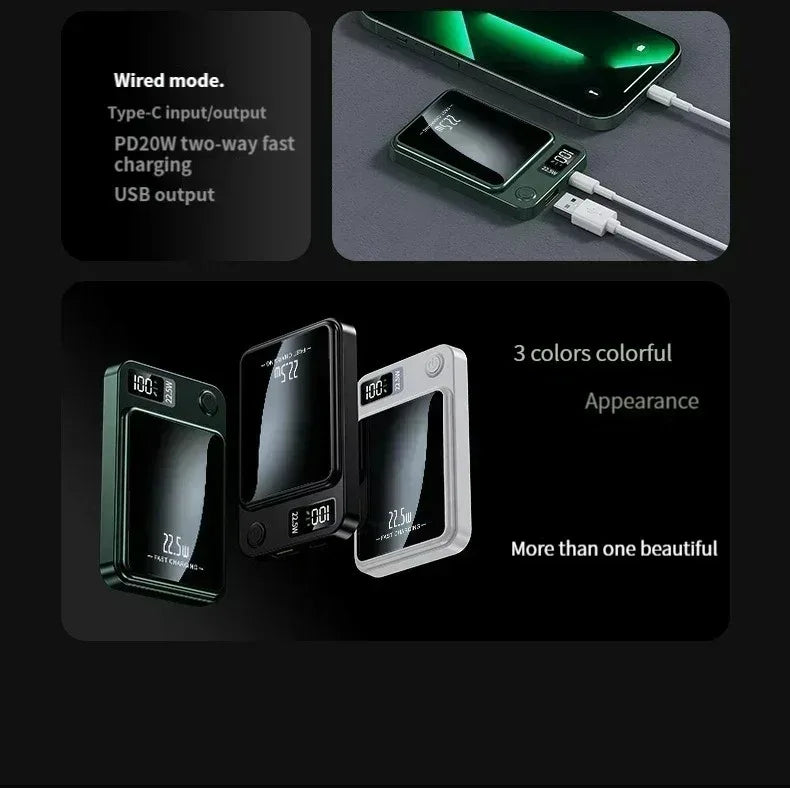 Xiaomi 200000mAh Ultra Capacity Magnetic Power Bank Wireless 22.5W