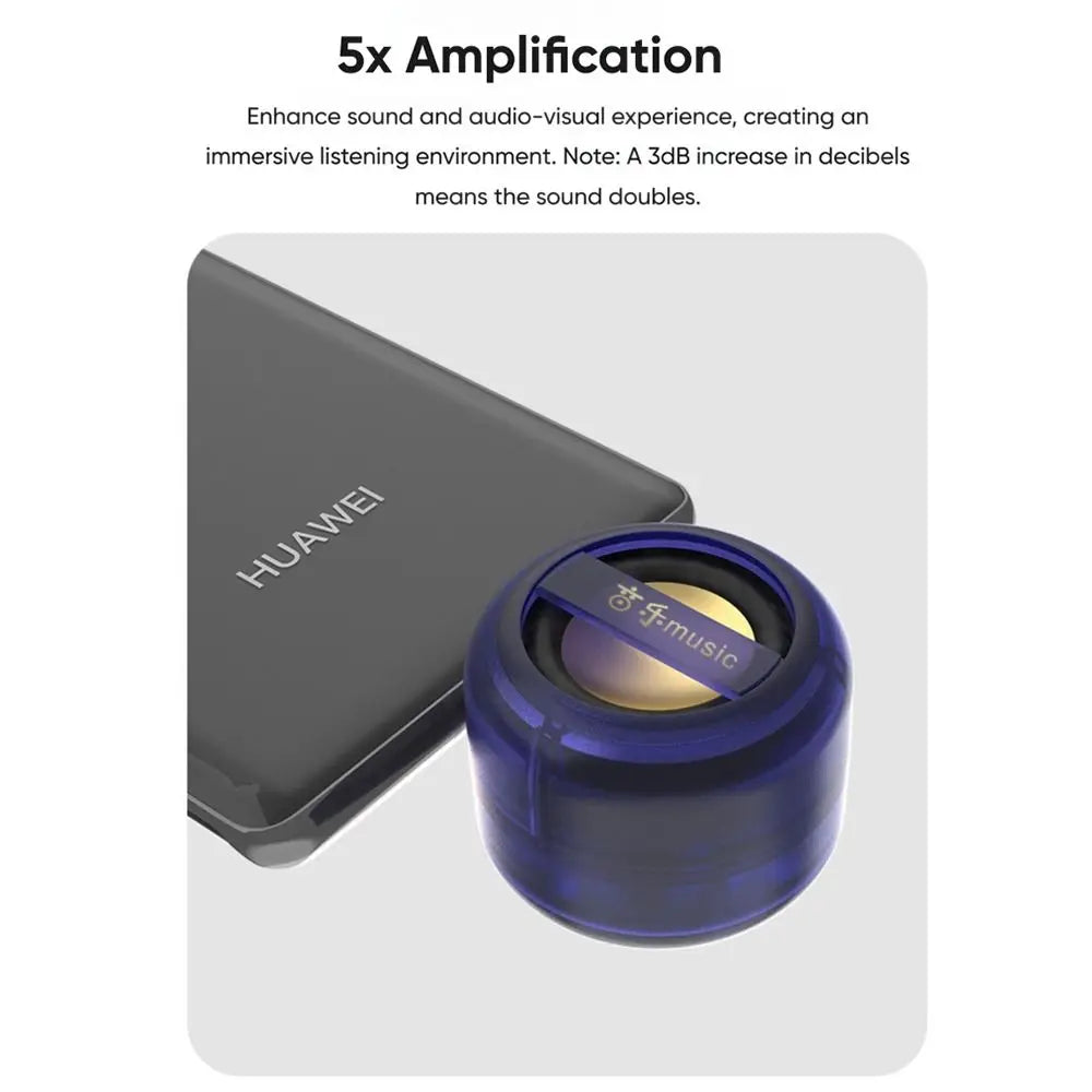 Gifts Portable Mini Speaker Universal Type-C Mobile Phone Amplifier Speaker