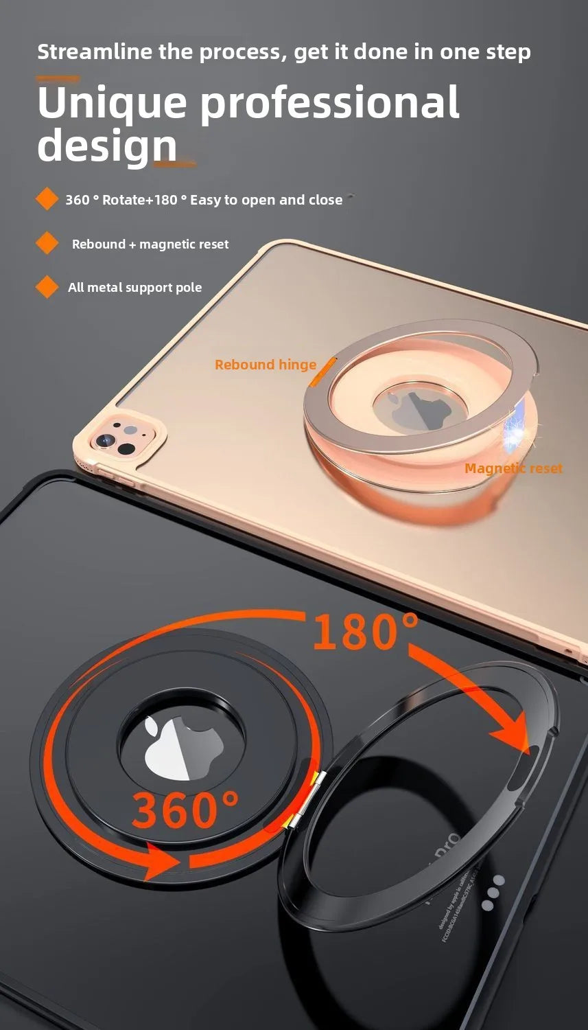 Tablet Magnetic Ring Stand | Foldable Portable, Ultra-Thin & 360° Rotation