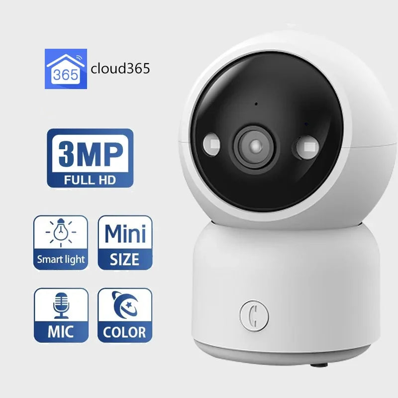 Smart Camera HD Security Surveillance 2.4GHz Indoor Monitoring Baby Night