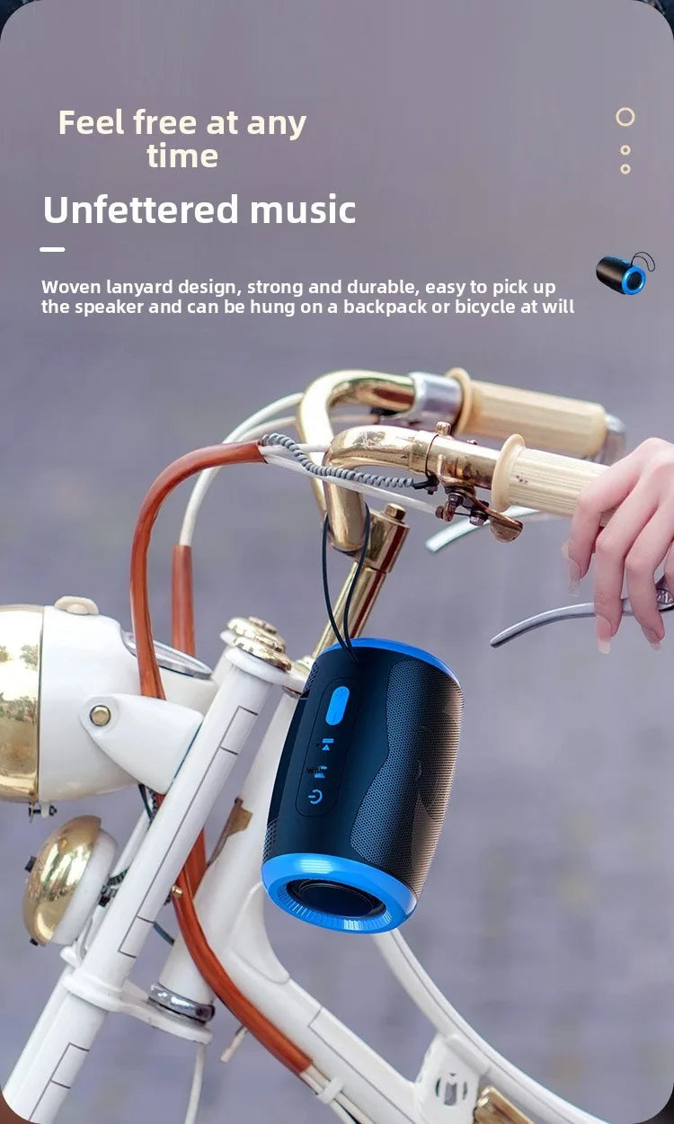 Portable Speaker Wireless Bluetooth Speakers with 5.3 Stereo FM/SD/USB