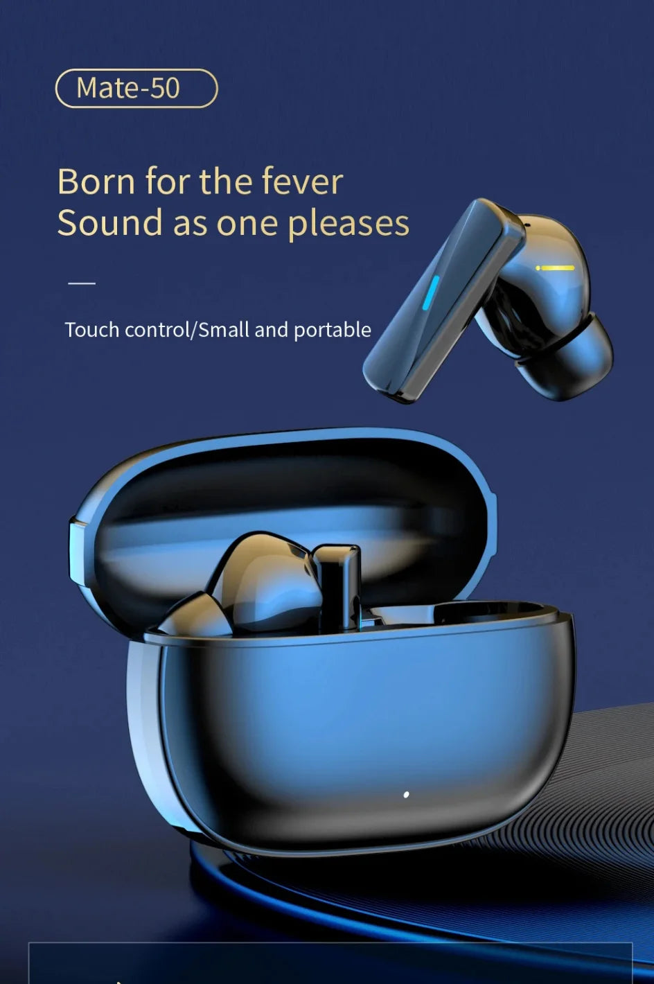 Earbuds True Wireless Earphone Noise Cancelling Update Bluetooth 5.3