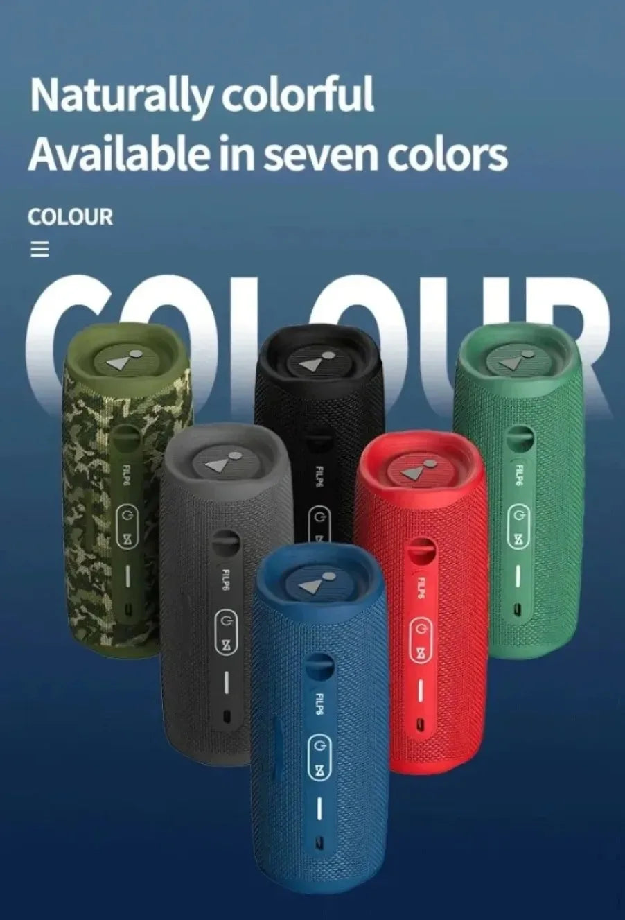 Portable Flip6 Bluetooth Speaker Multi-Function TWS Audio Caixa De Som