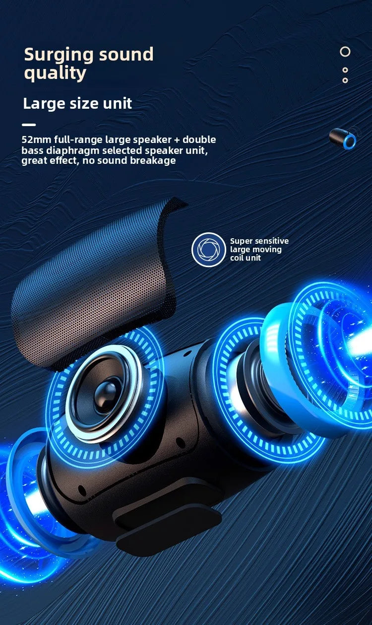 Portable Speaker Wireless Bluetooth Speakers with 5.3 Stereo FM/SD/USB