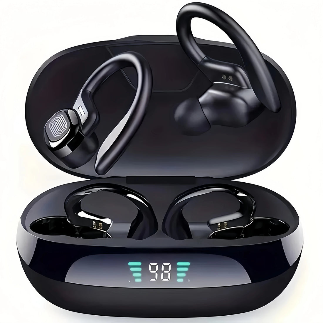 True Wireless Earbuds, Tws Headphones with Microphone, Sports Ear Clip