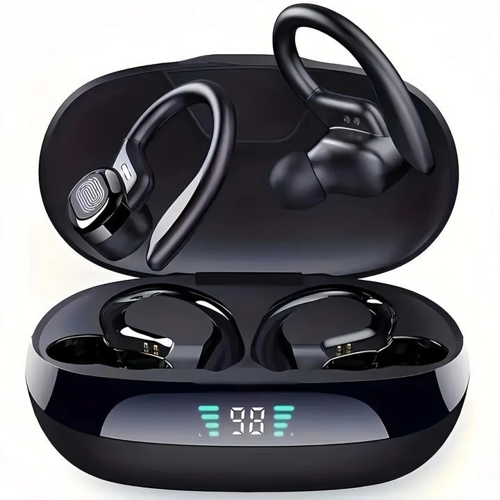 True Wireless Earbuds, Tws Headphones with Microphone, Sports Ear Clip
