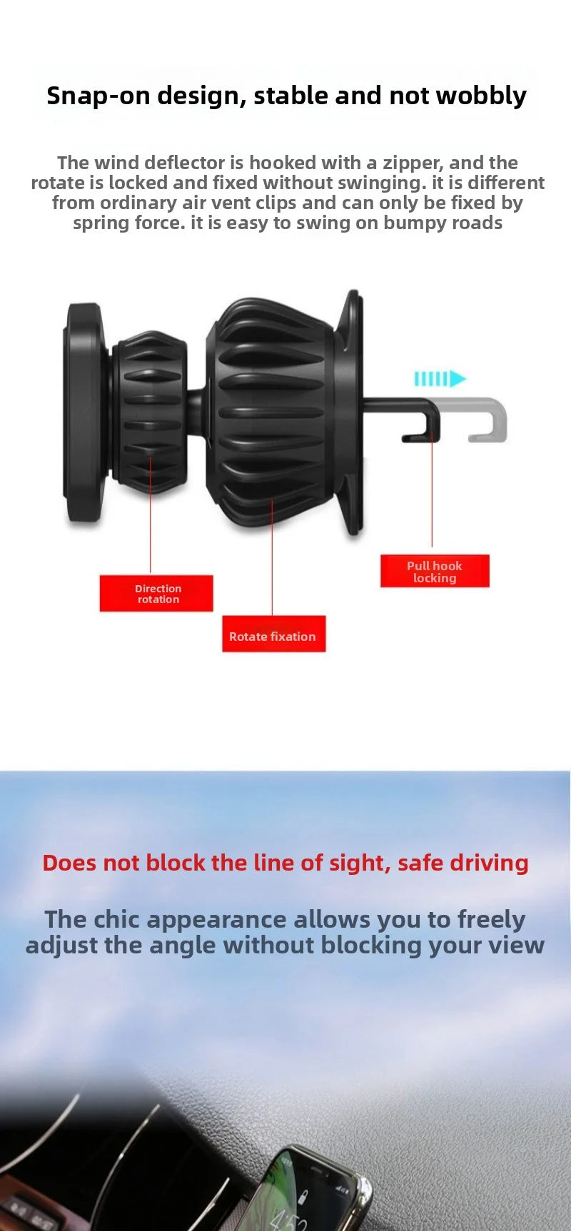 Car Phone Holder,Car Telephone Support Stand Bracket,Magnetic Support Tablet