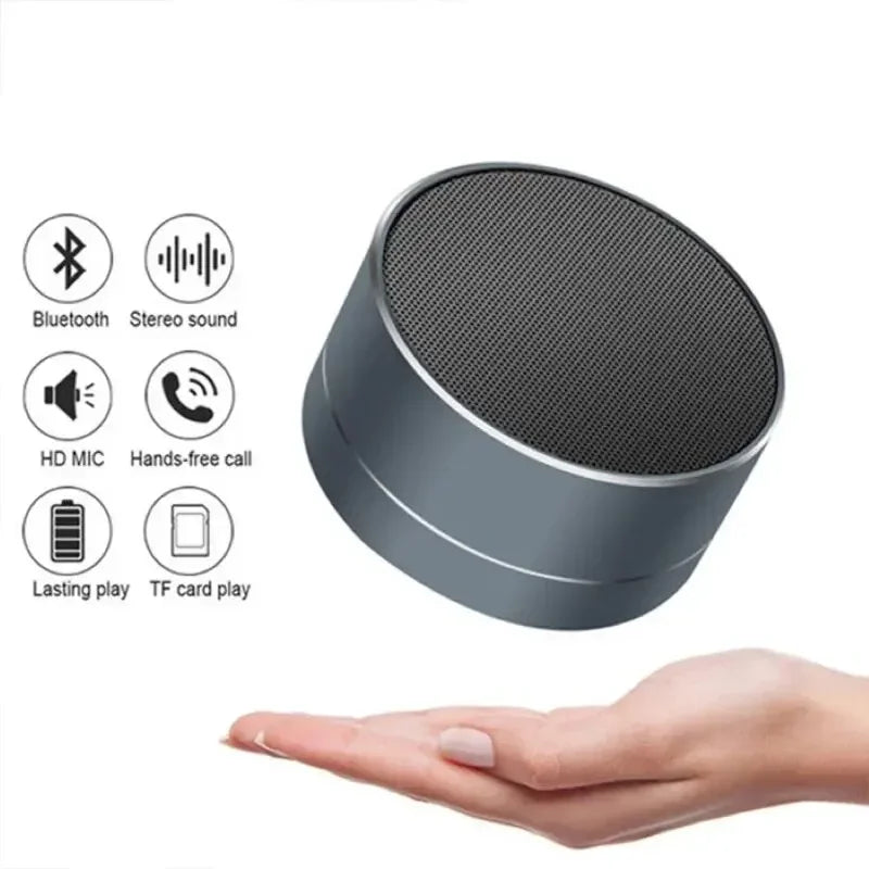 Portable Wireless Bass Speaker Audio, Mini Car Small Speaker Auxiliary FM