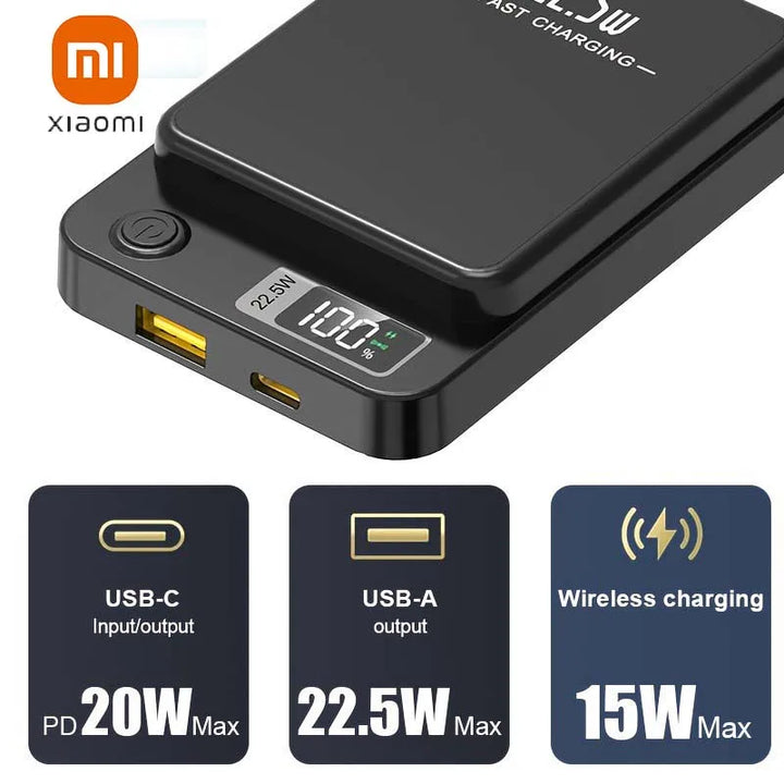 Xiaomi 200000mAh Ultra Capacity Magnetic Power Bank Wireless 22.5W
